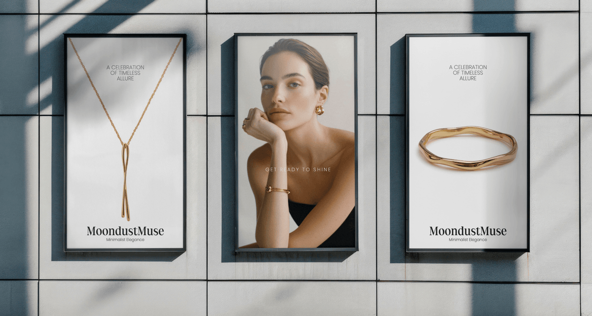 Framed Elegance: Presenting Jewellery Through Minimal Design and Visual Storytelling