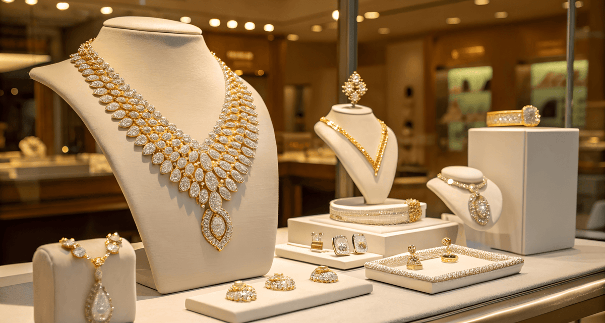 Showcase of Brilliance: Jewellery Displayed Through Craft, Detail, and Luxury Presentation