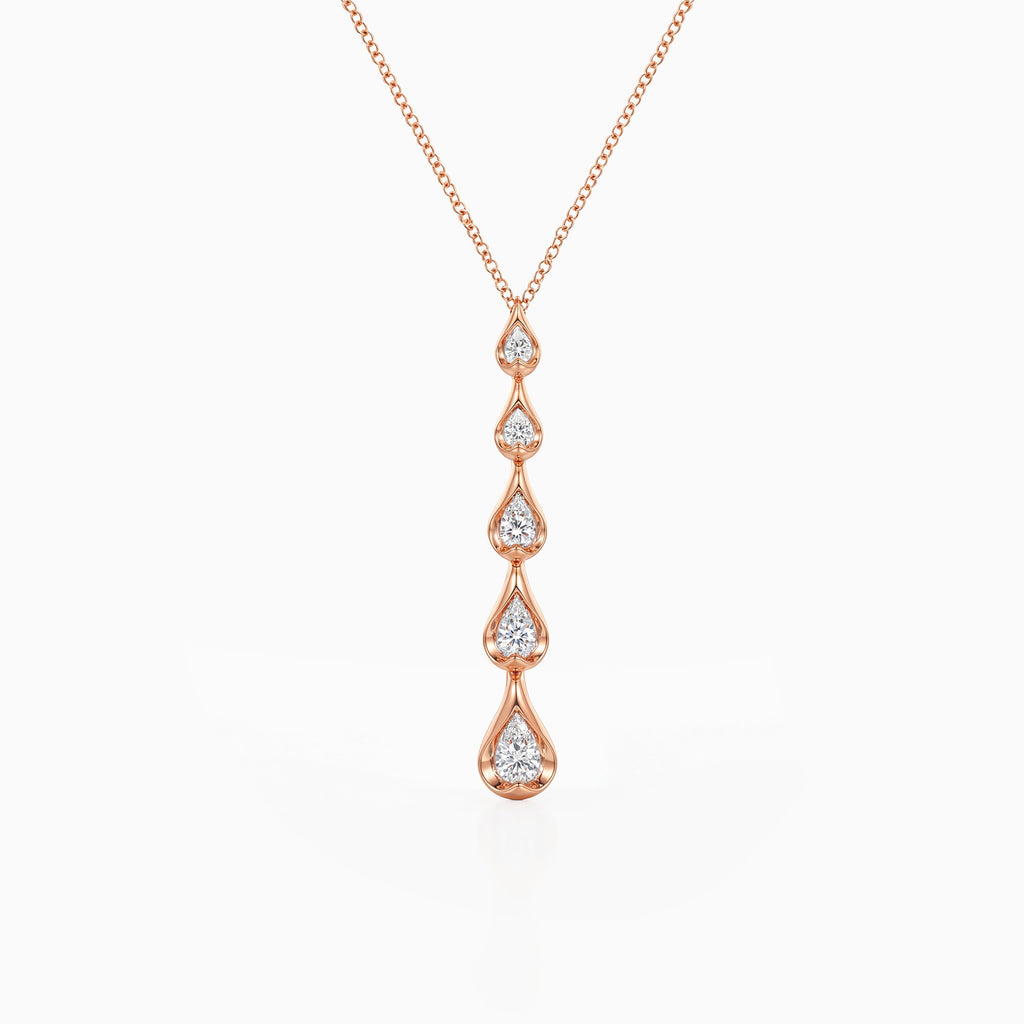 Cascade Drop Necklace