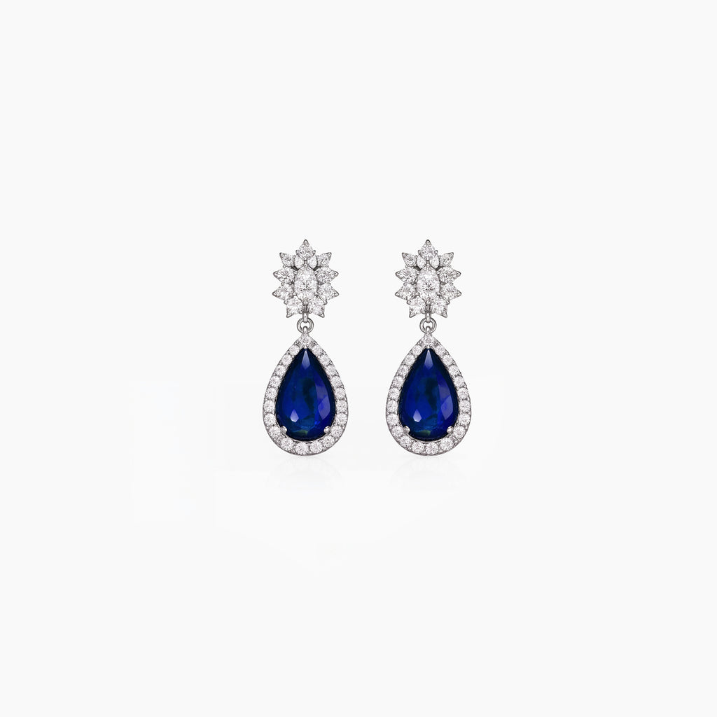 Emerald Drop Studs
