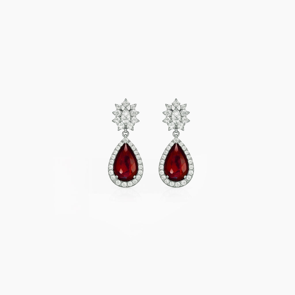 Emerald Drop Studs