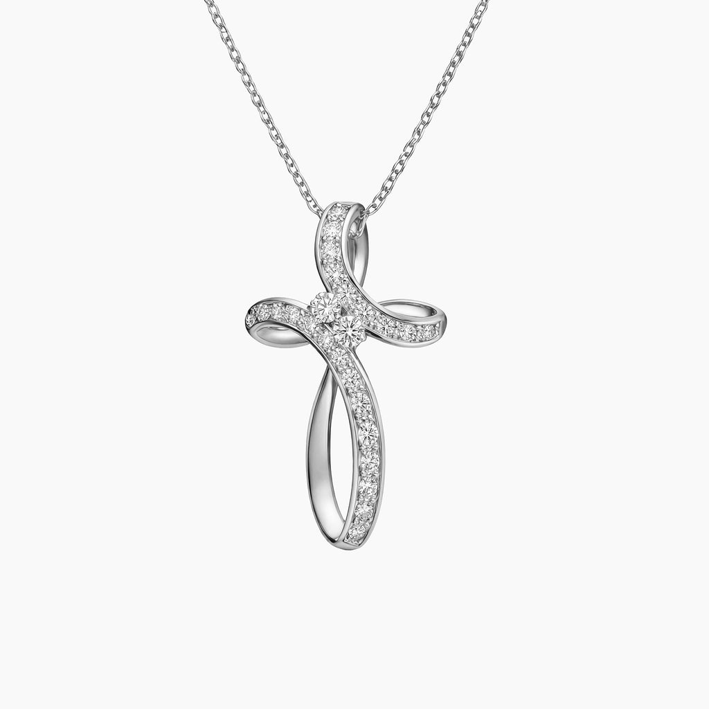 Radiant Cross Pendant