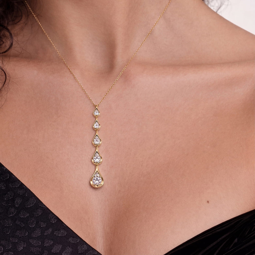 Cascade Drop Necklace