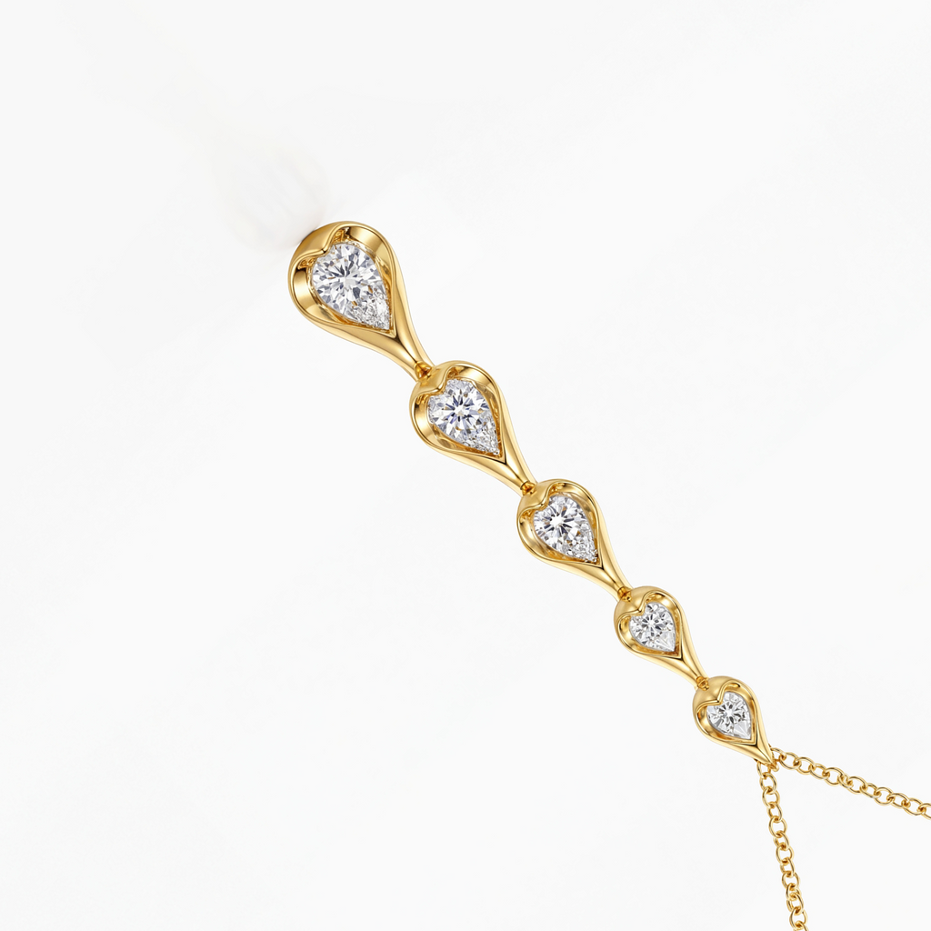 Cascade Drop Necklace