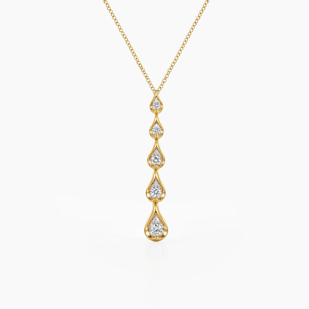Cascade Drop Necklace