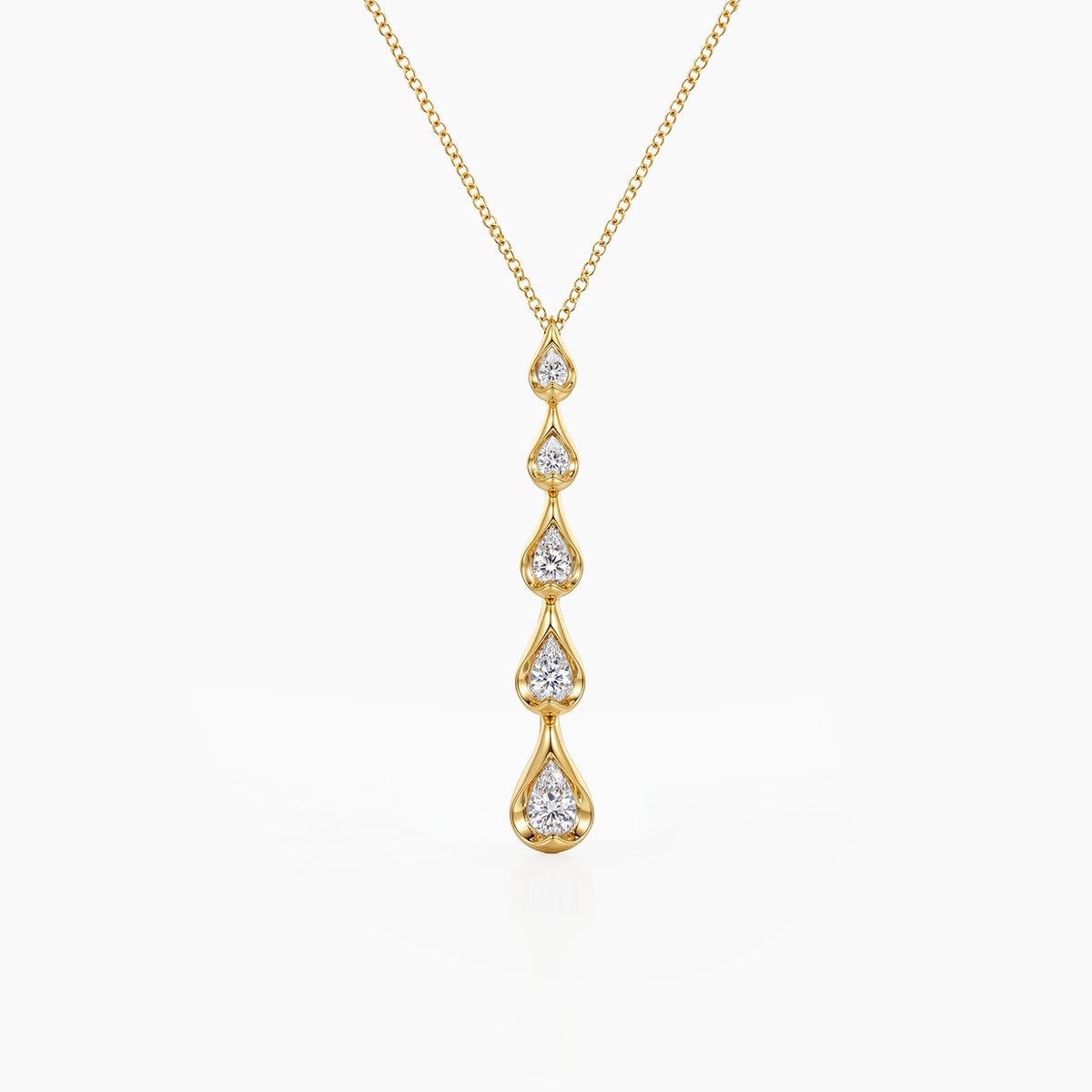 Cascade Drop Necklace