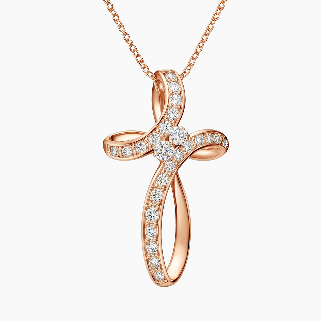 Radiant Cross Pendant