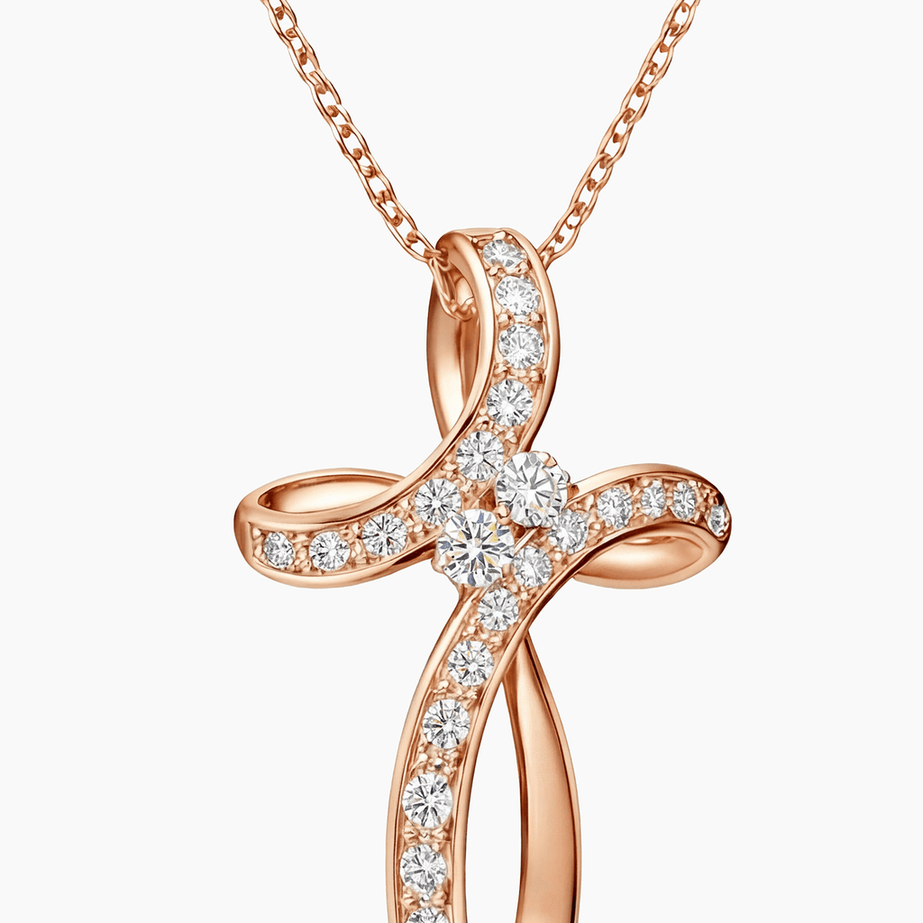 Radiant Cross Pendant