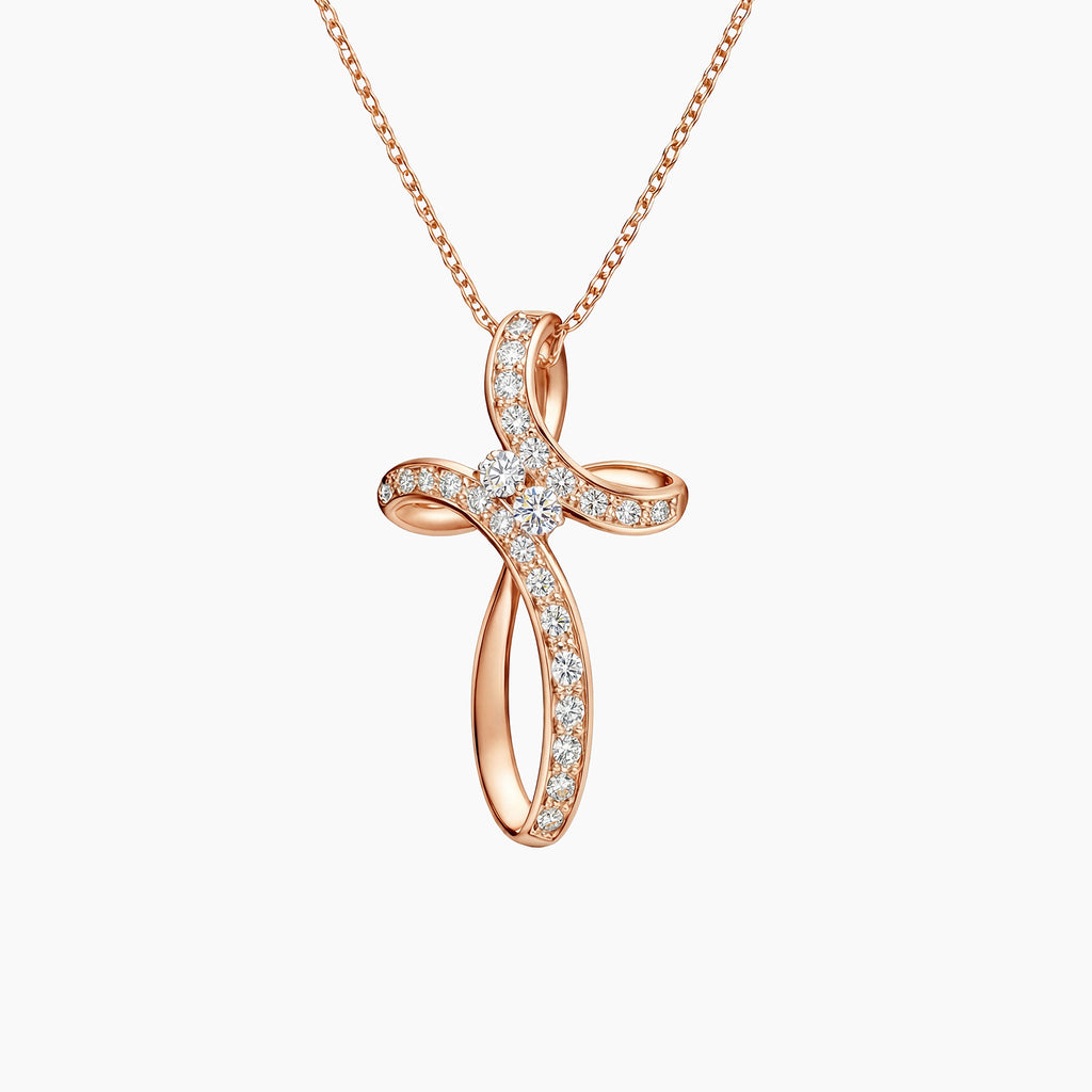 Radiant Cross Pendant