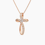 Radiant Cross Pendant